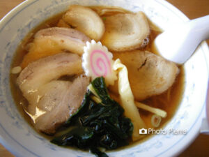 板鼻館でチャーシュー麺