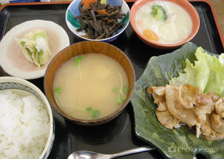 生姜焼き定食