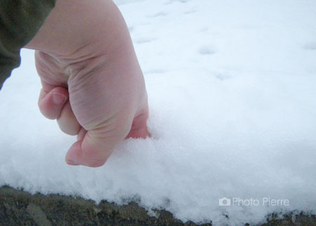 高崎の積雪10cmくらい