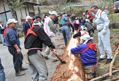 御柱祭2010