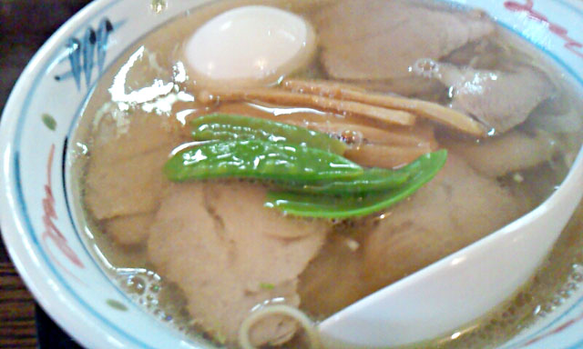 塩チャーシュー麺