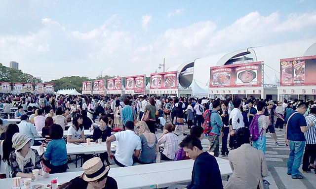 肉フェス2014 行列