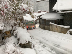 土木による除雪