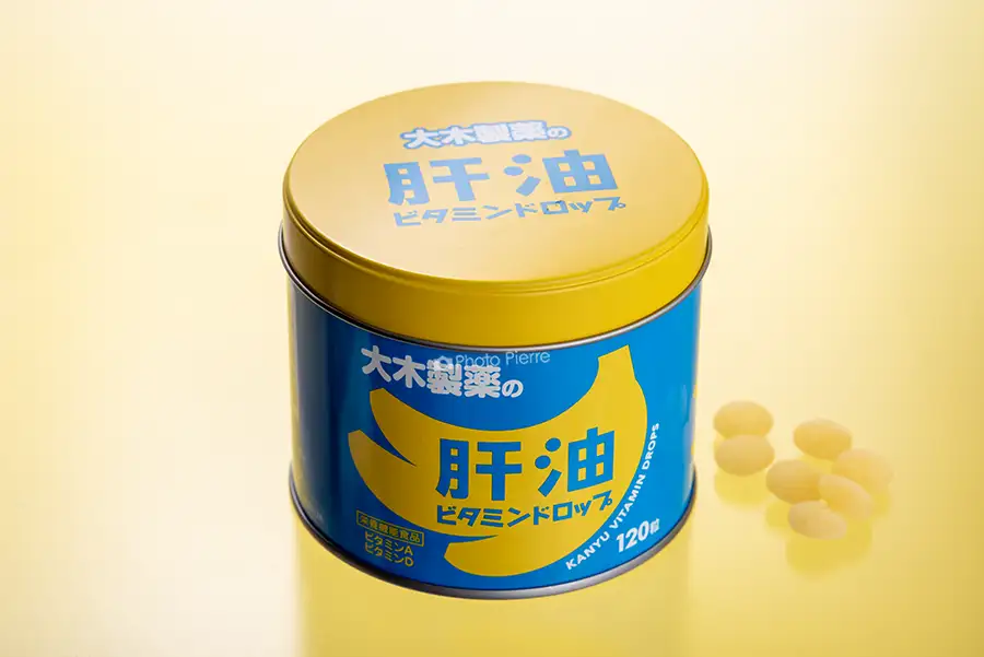 大木製薬の肝油ビタミンドロップ