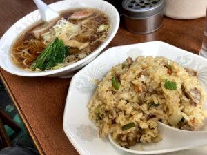 チャーハンとラーメン